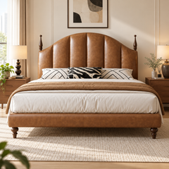 Aldorisse Leather Bed Frame