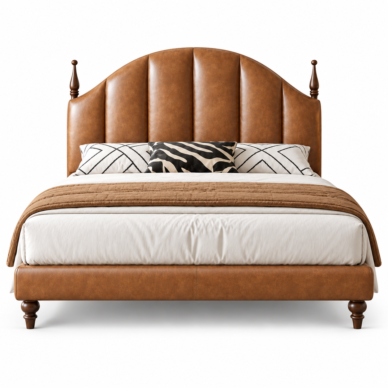 Aldorisse Leather Bed Frame