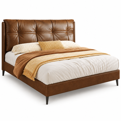 Edrivano Leather Bed Frame