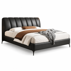 Felmario Leather Bed Frame
