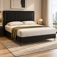Zorveta Leather Bed Frame