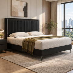 Zorveta Leather Bed Frame