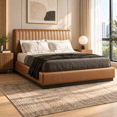 Talveris Leather Bed Frame