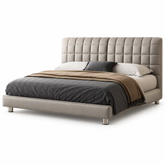Zevranto Leather Bed Frame