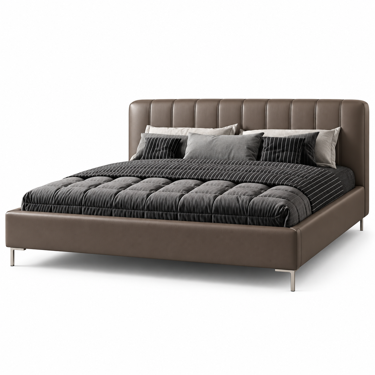 Ostrelle Leather Bed Frame