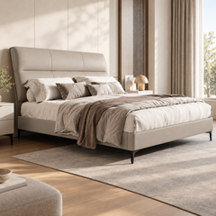 Alzerio Leather Bed Frame