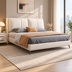 Orsovira Leather Bed Frame