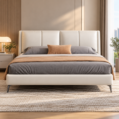 Orsovira Leather Bed Frame