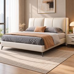 Orsovira Leather Bed Frame
