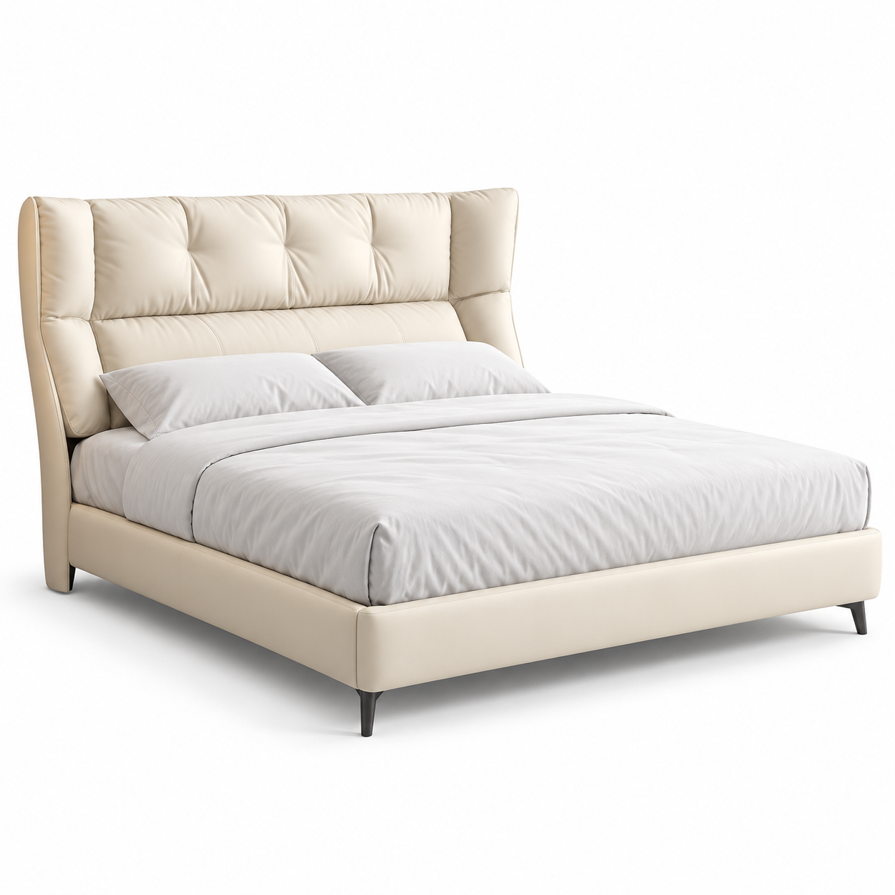 Benovra Leather Bed Frame
