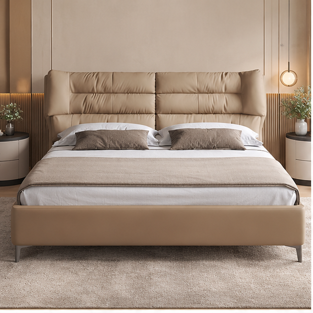 Aldevira Leather Bed Frame
