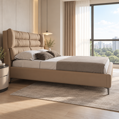 Aldevira Leather Bed Frame