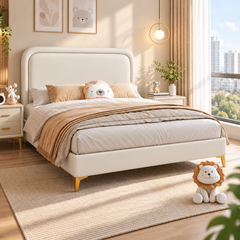 Zanvella Leather Bed Frame