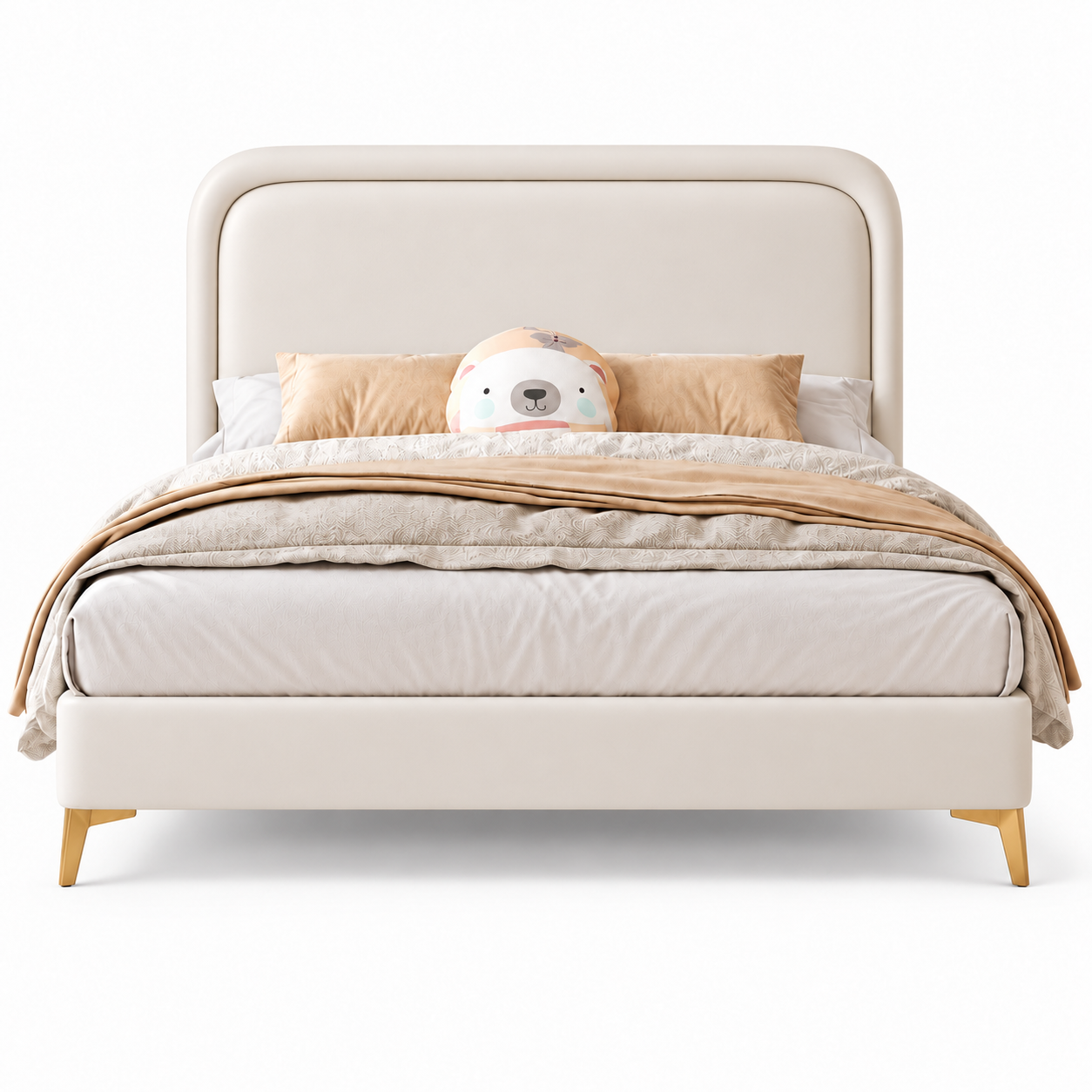 Zanvella Leather Bed Frame