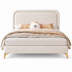 Zanvella Leather Bed Frame