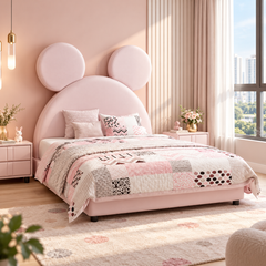Beldrissa Leather Bed Frame