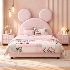 Beldrissa Leather Bed Frame
