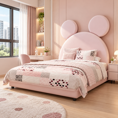 Beldrissa Leather Bed Frame