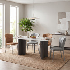 Carviano Dining Set (1+4)