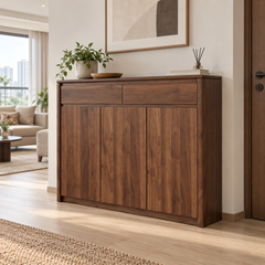 Sevora 3-Door Shoe Cabinet