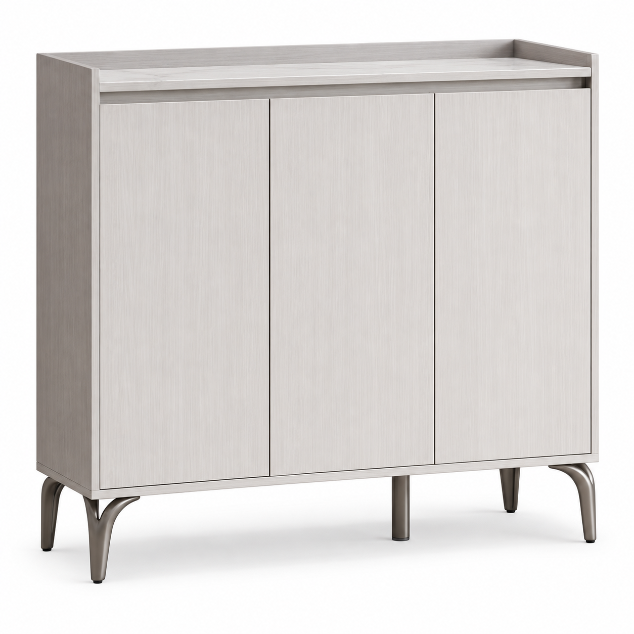 Pavonelle 3-Door Shoe Cabinet