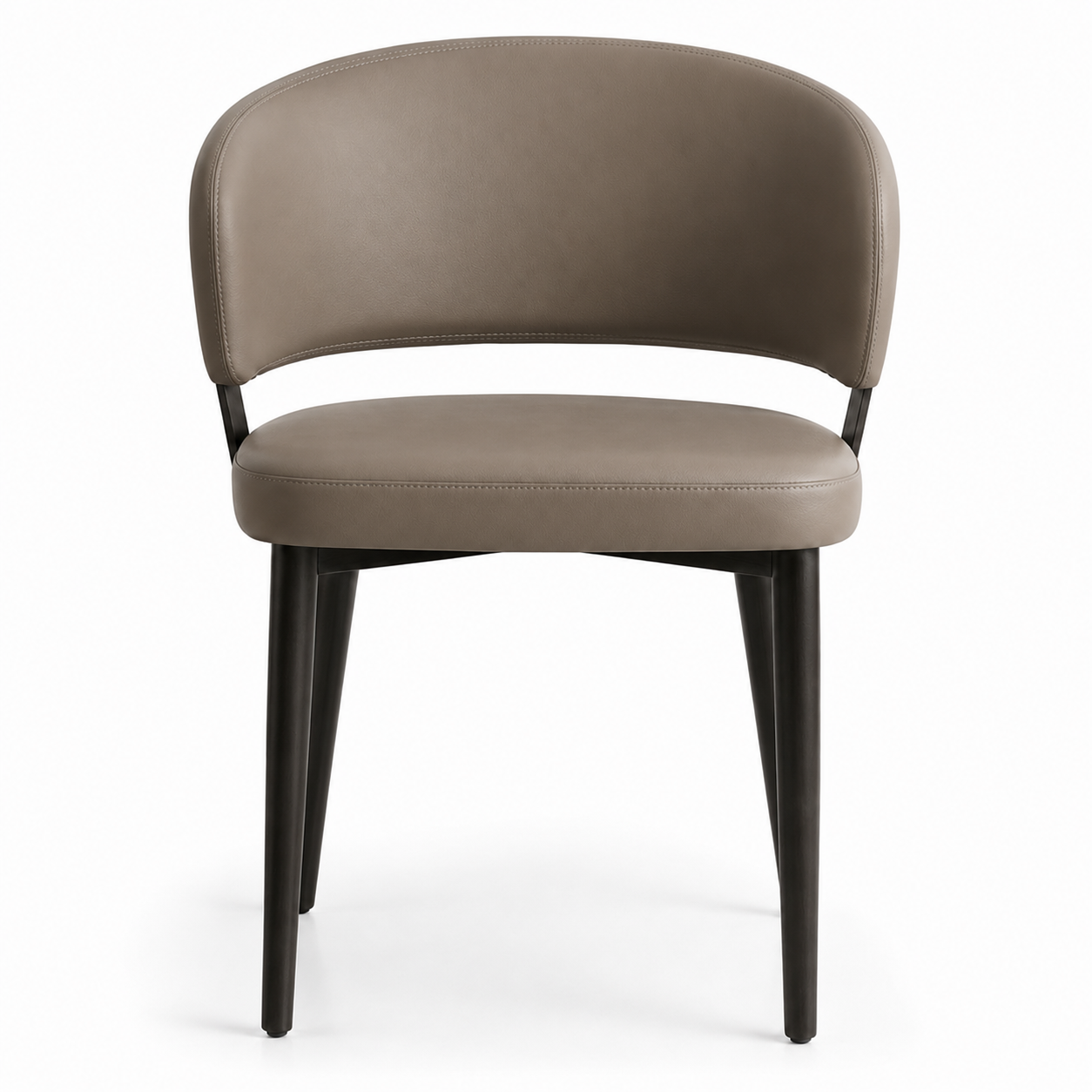 Waviano Leather Dining Chair