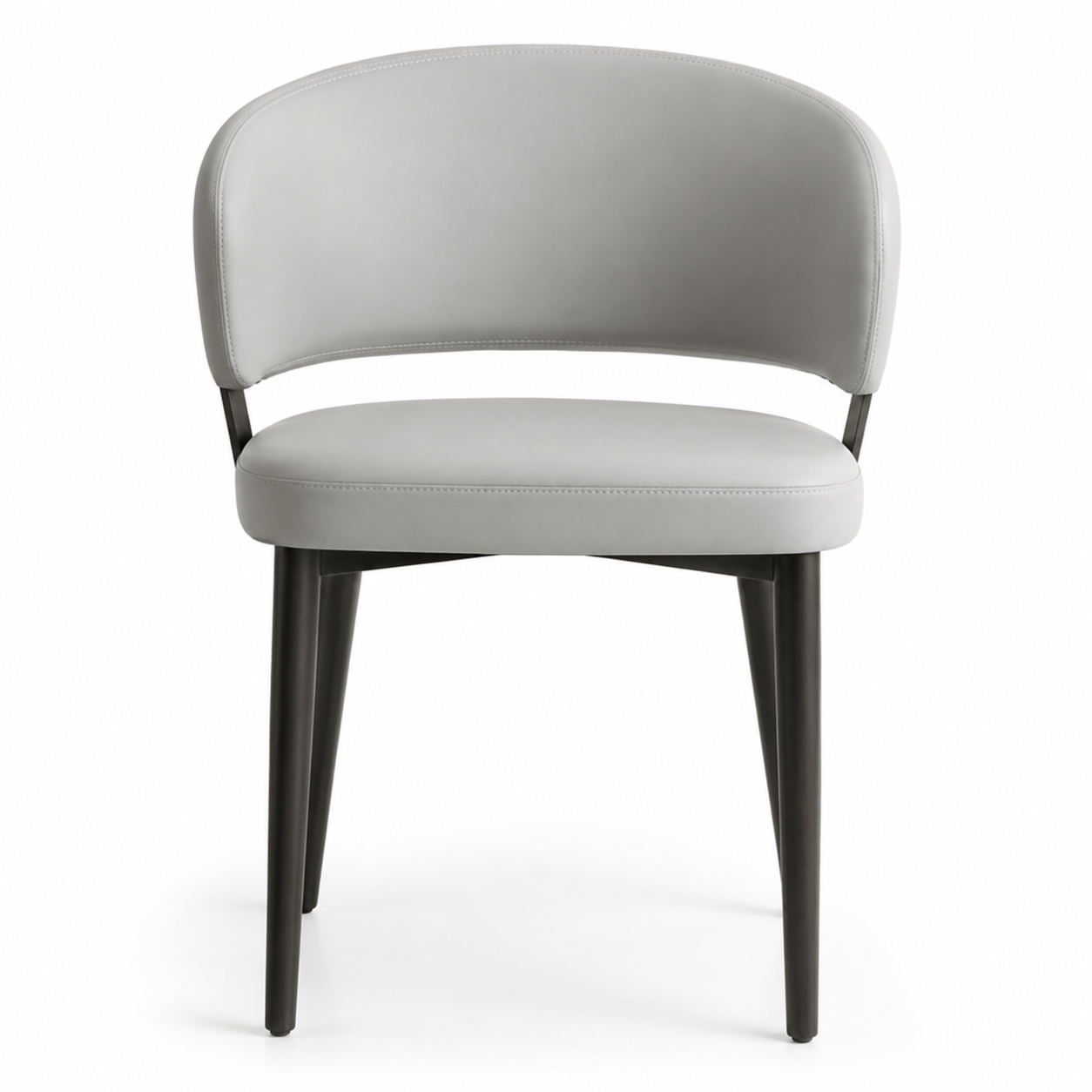 Waviano Leather Dining Chair