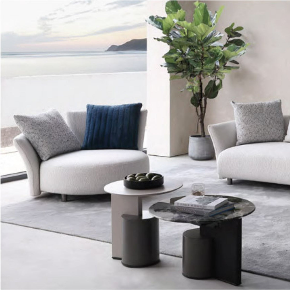 Movo Fabric Sectional Sofa