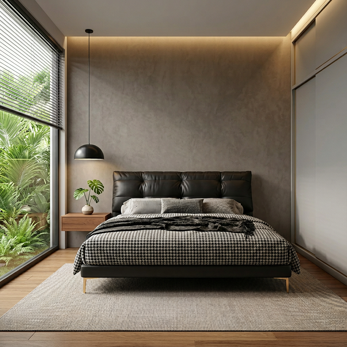 Altare Leather Bed Frame