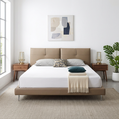 Brelena Leather Bed Frame