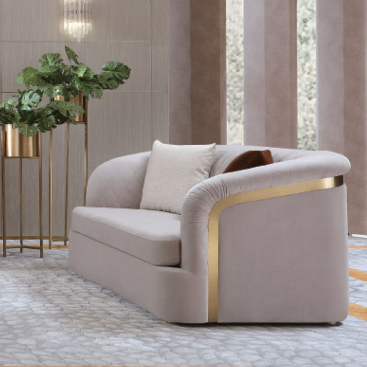 Brixton Fabric Sofa