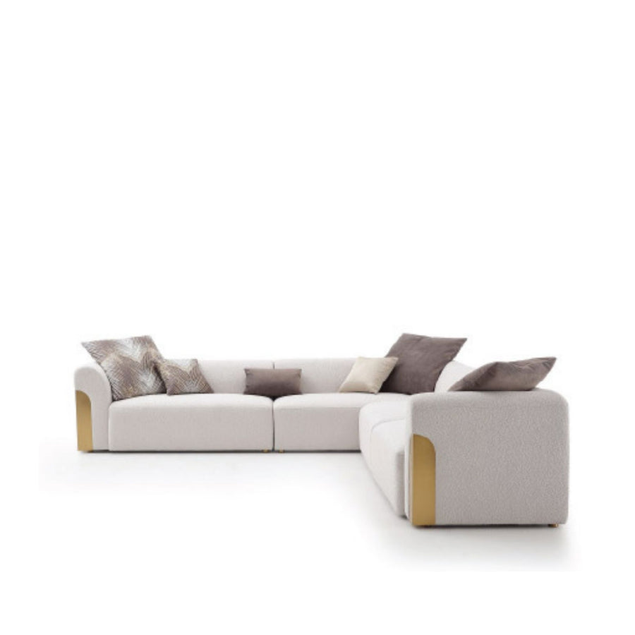 Aziel Fabric Sectional Sofa