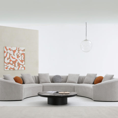 Zeno Fabric Sectional Sofa