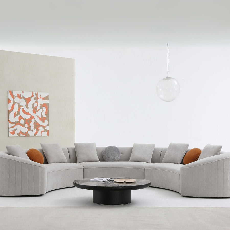 Zeno Fabric Sectional Sofa