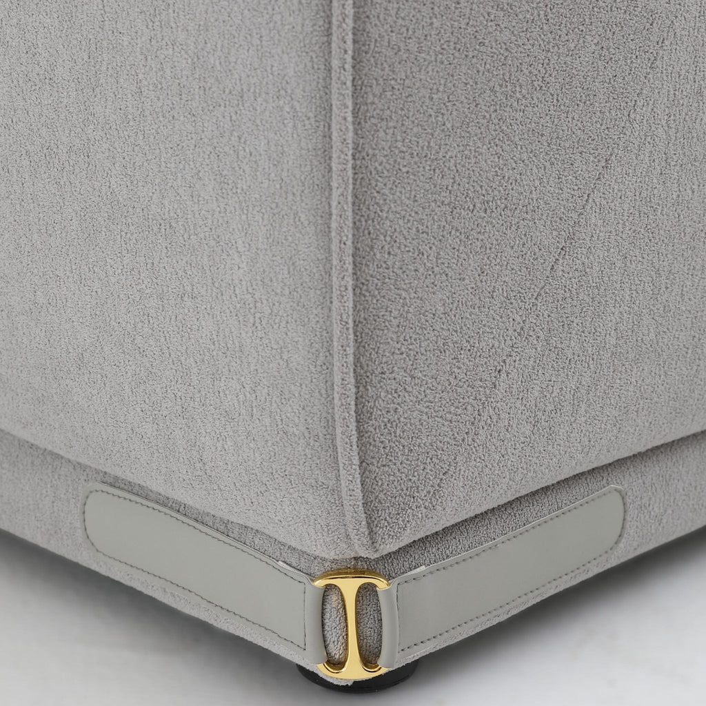 Arine Light Gray Fabric Sofa