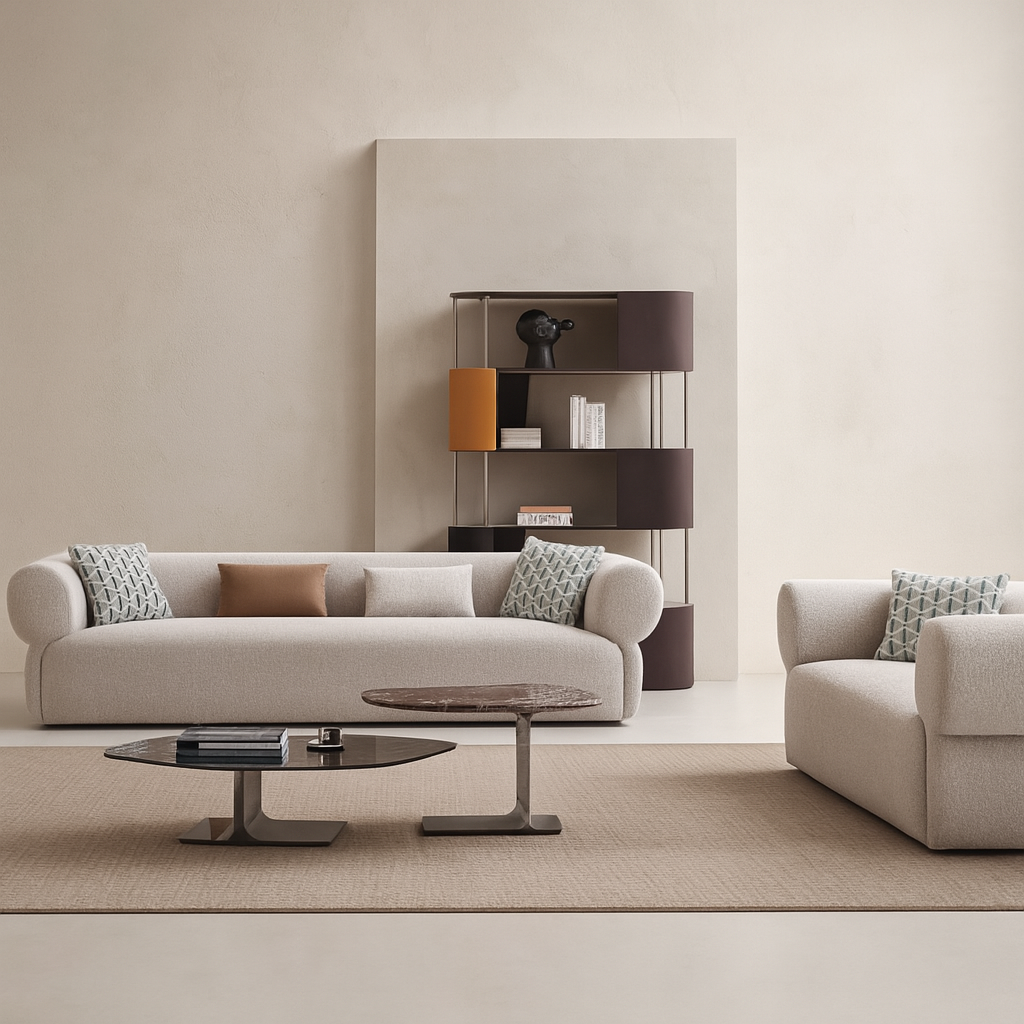 Birch Fabric Sofa