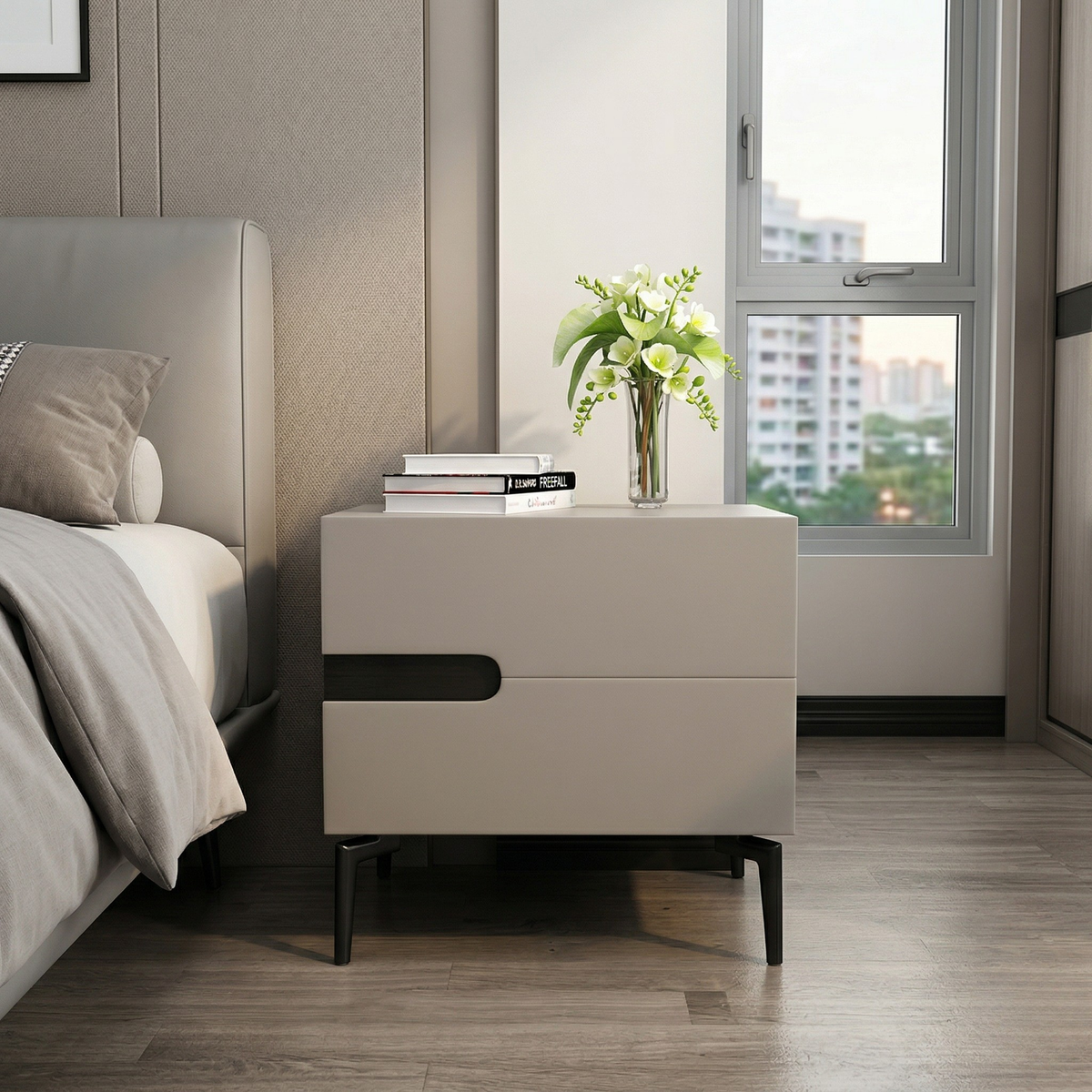 Gaviro Bedside Table