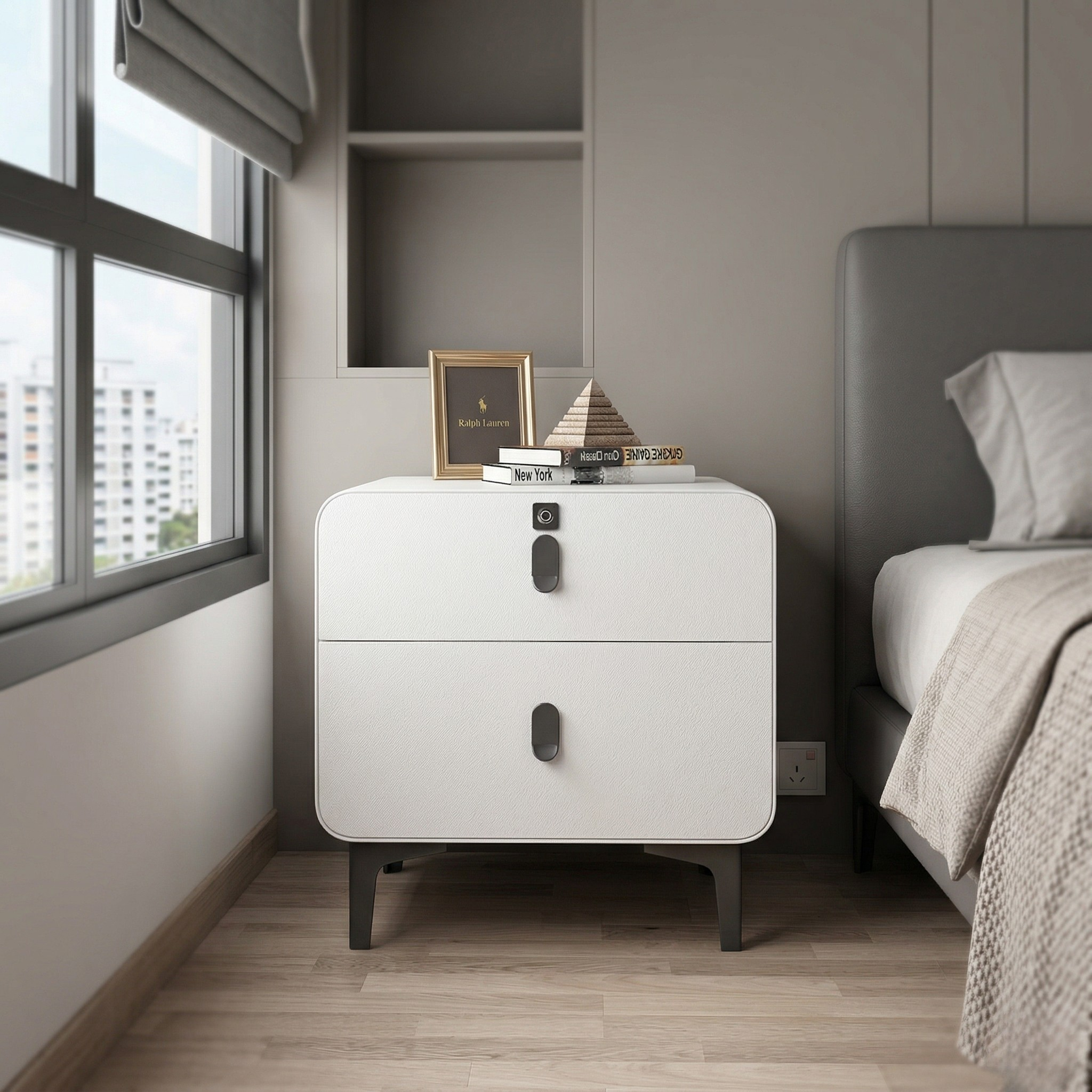 Caspano Bedside Table