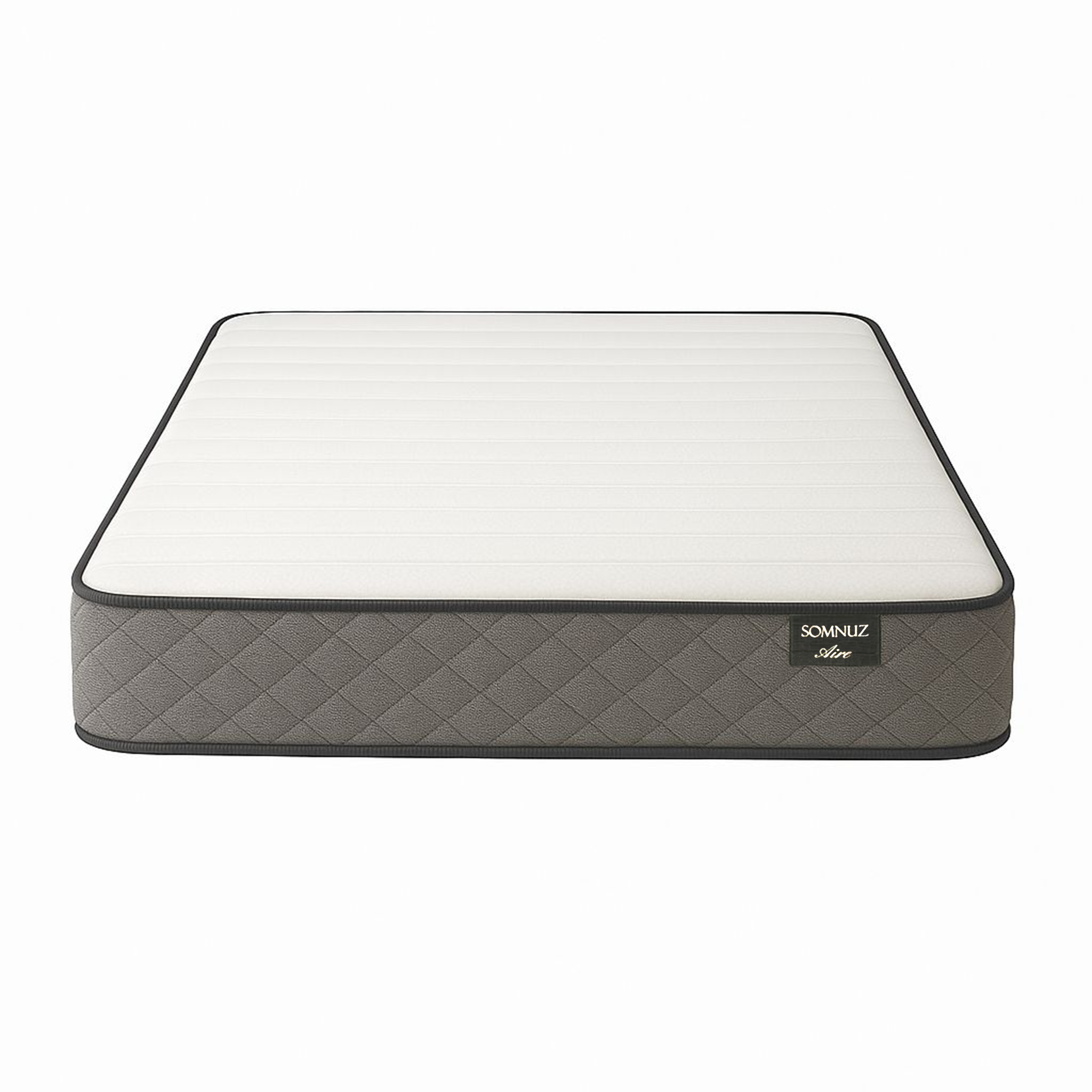 Somnuz® Restro Adjustable Genuine Leather Bed + Somnuz® Aire Mattress