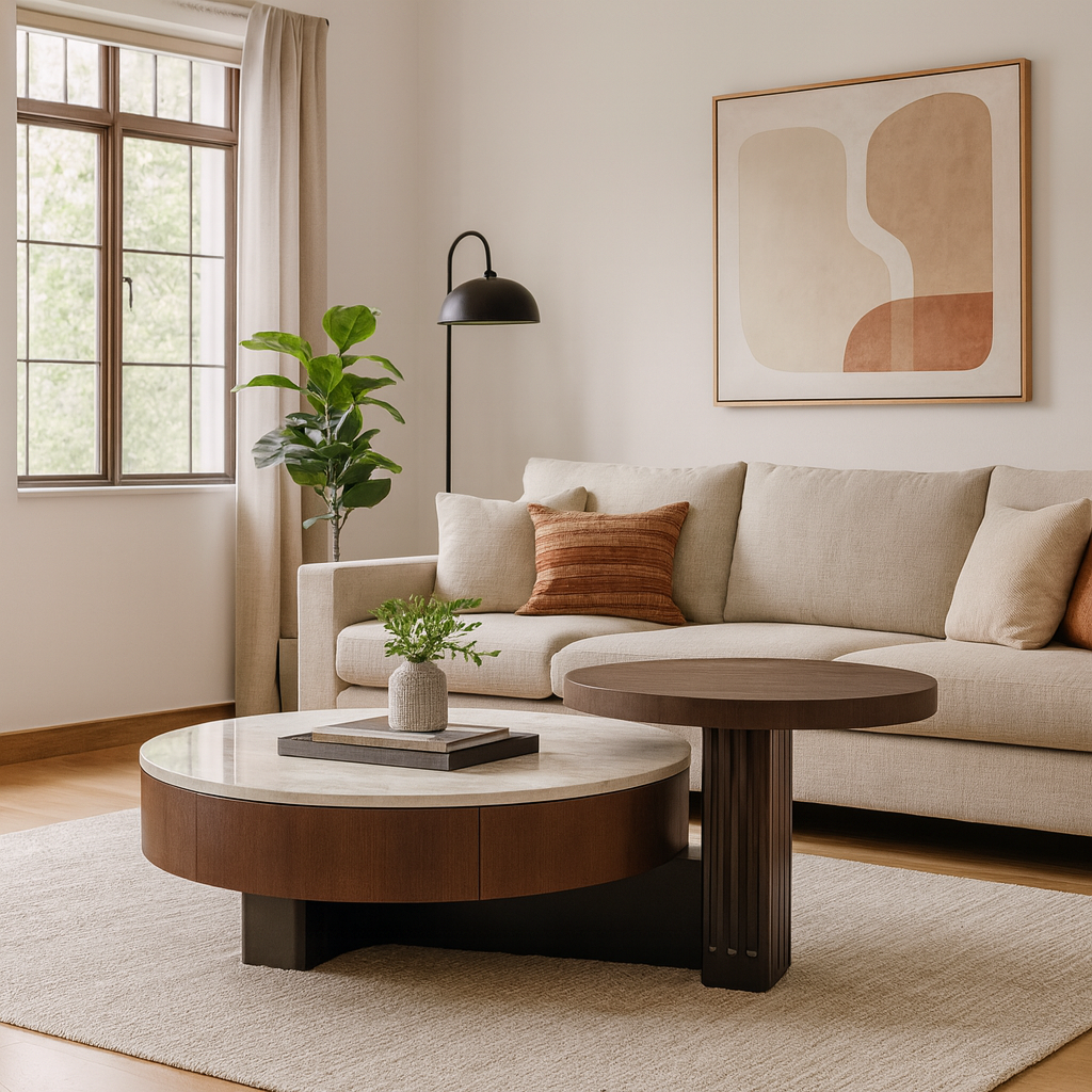 Ivory Coffee Table by Esteller