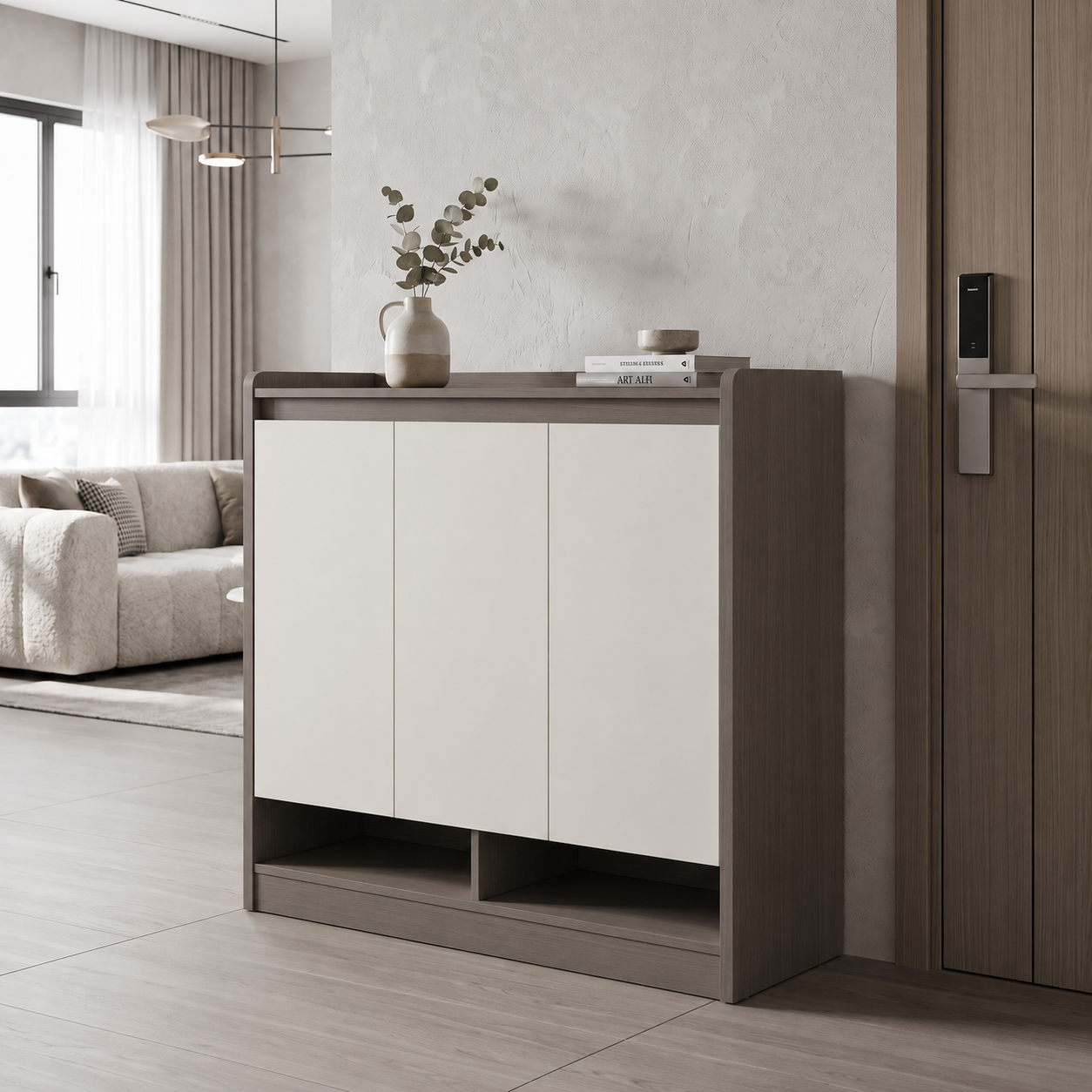 Amavelle 3 Door Shoe Cabinet
