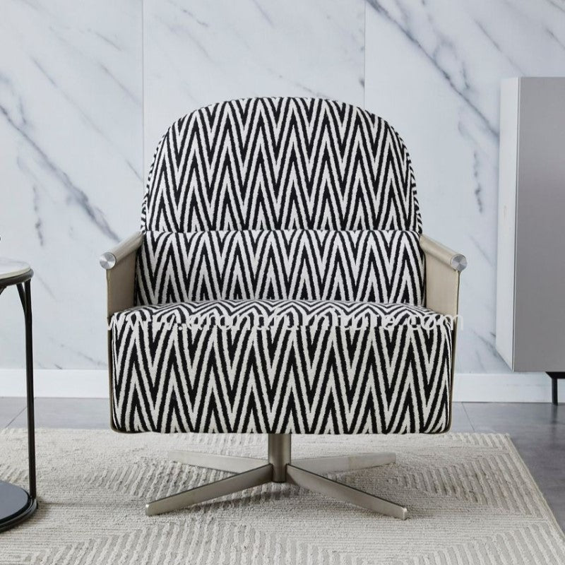 Amore Printed Fabric Armchair