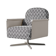 Amore Printed Fabric Armchair