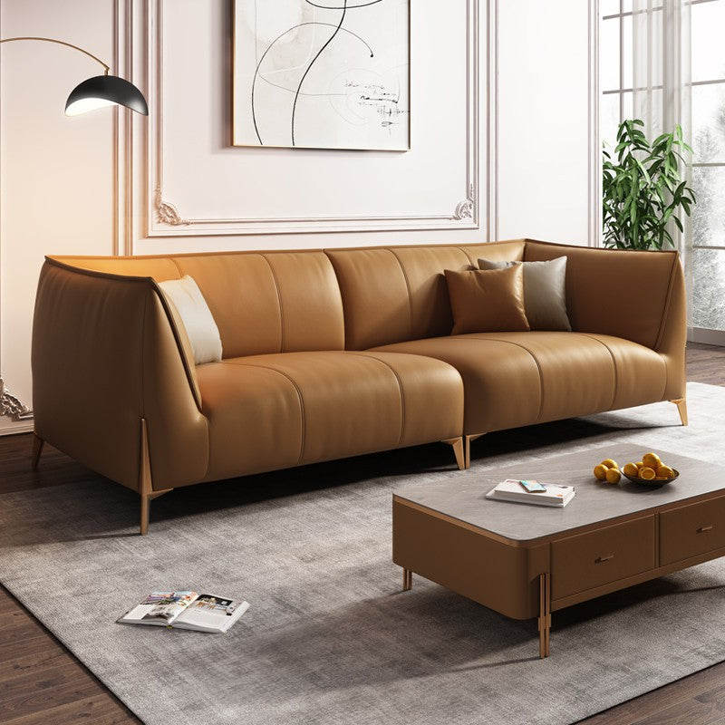 Casimiro Faux Leather Sofa