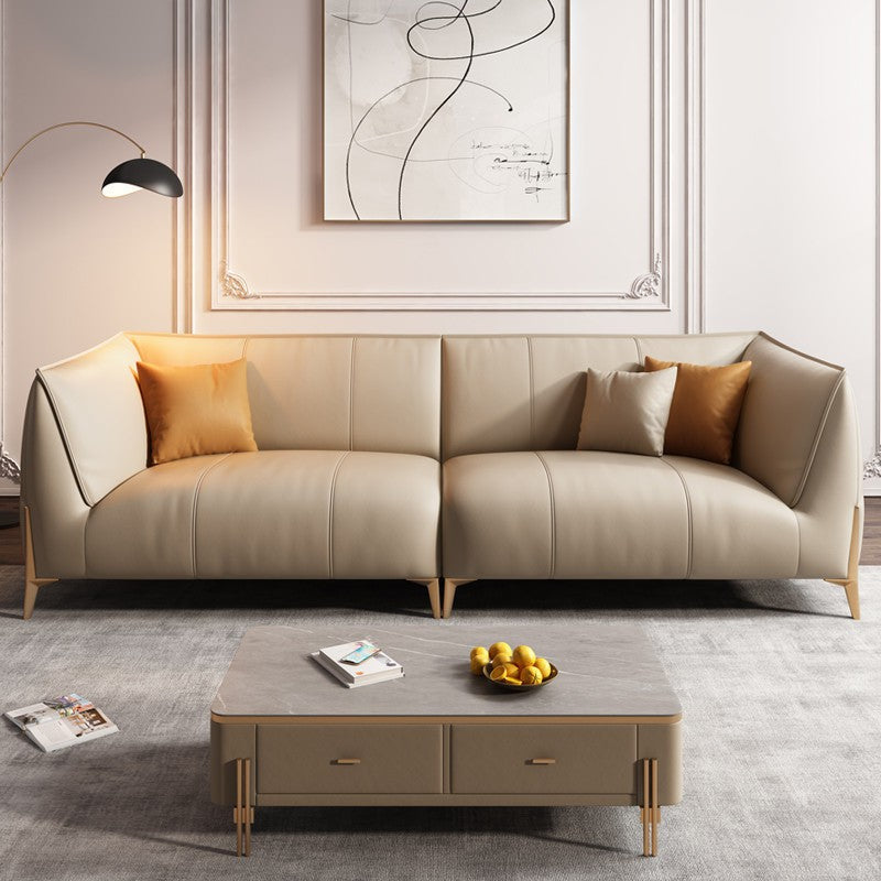 Casimiro Faux Leather Sofa