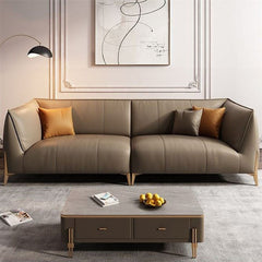 Casimiro Faux Leather Sofa