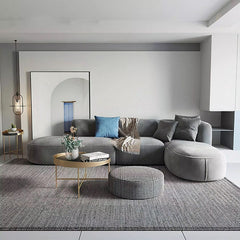 Gaspare Fabric Sectional Sofa