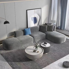 Gaspare Fabric Sectional Sofa