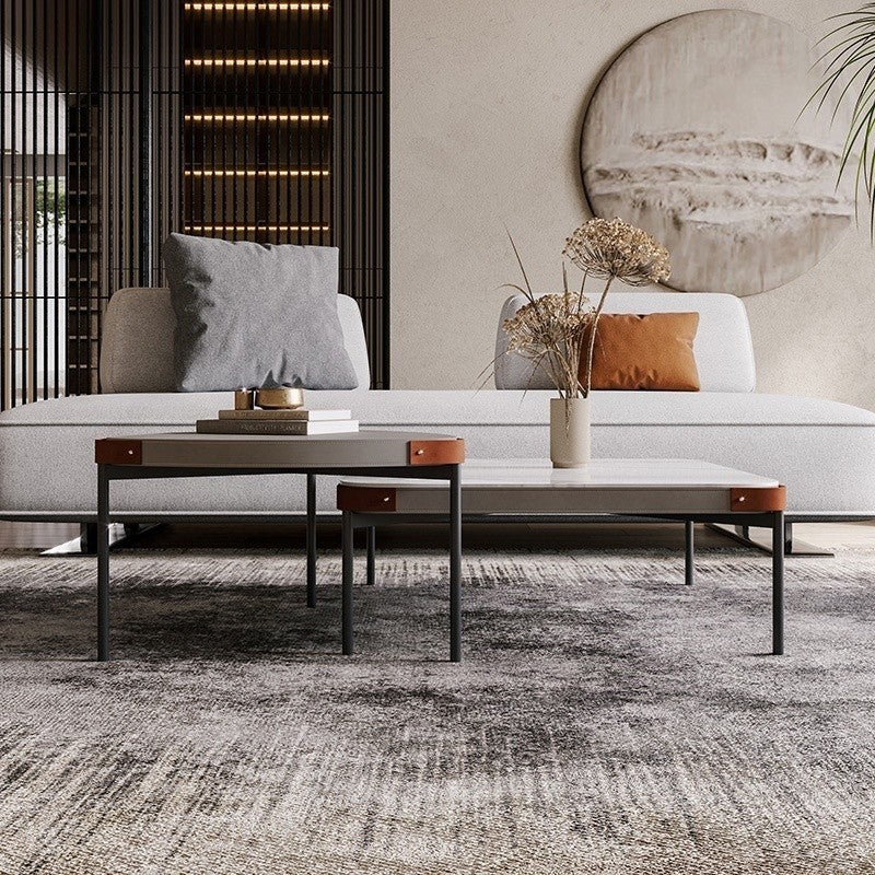 Diletta Sintered Stone Nesting Coffee Table