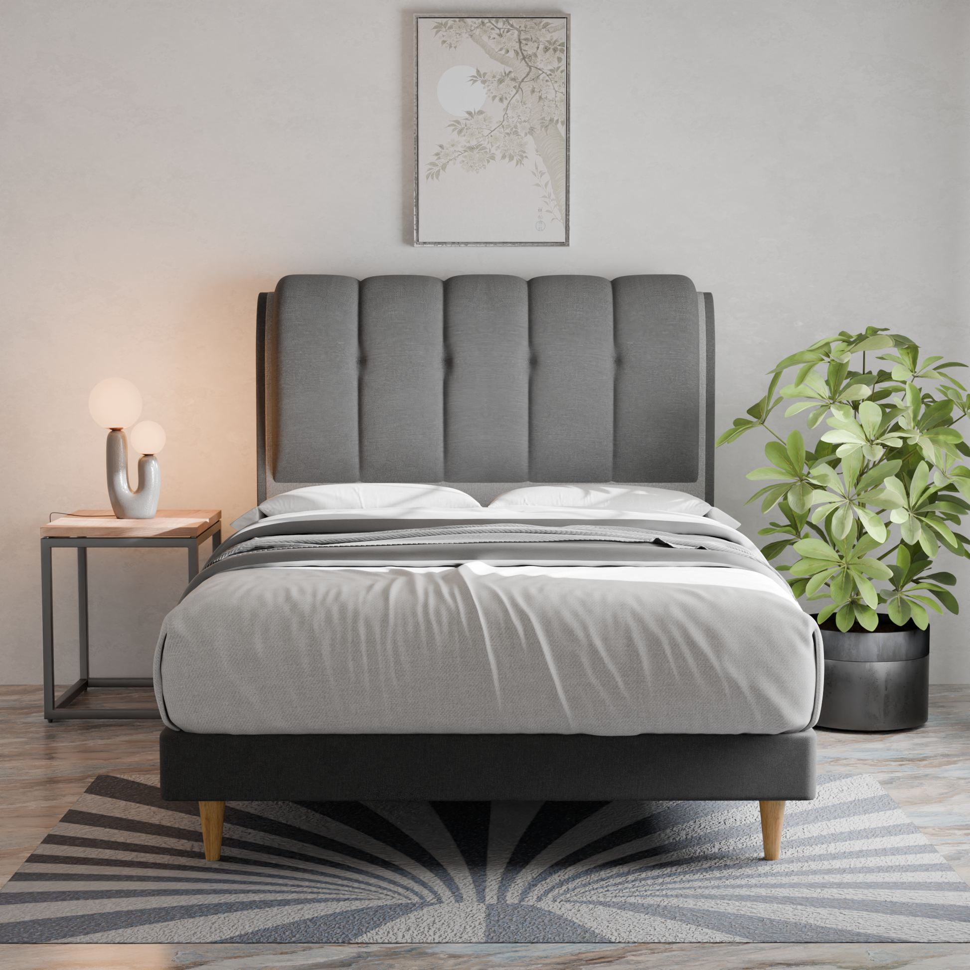 Nolana Fabric Bed Frame